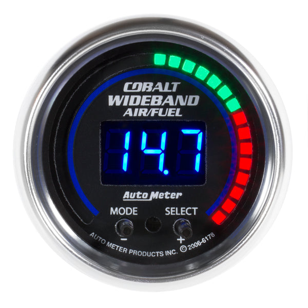 Autometer Cobalt 52mm Wideband Air/Fuel Gauge - 6178