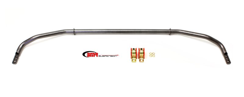 BMR 12-15 5th Gen Camaro Rear Hollow 32mm Adj. Sway Bar Kit w/ Bushings - Black Hammertone - SB033H