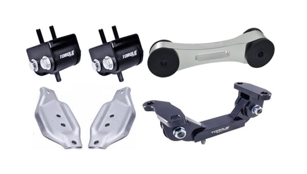 Torque Solution Engine/Trans/Silver Pitch Mount Kit w/Mount Plates 02-14 Subaru WRX/2004+ Subaru STI - TS-SU-123S.2-PL for 20
