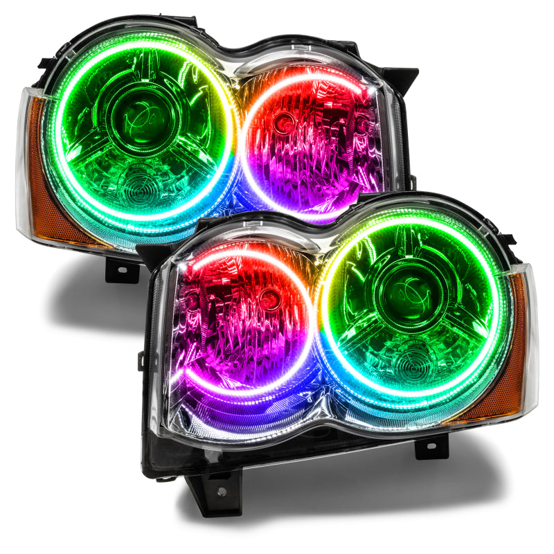 Oracle 08-10 Jeep Grand Cherokee SMD HL - HID - ColorSHIFT w/o Controller SEE WARRANTY - 7139-334