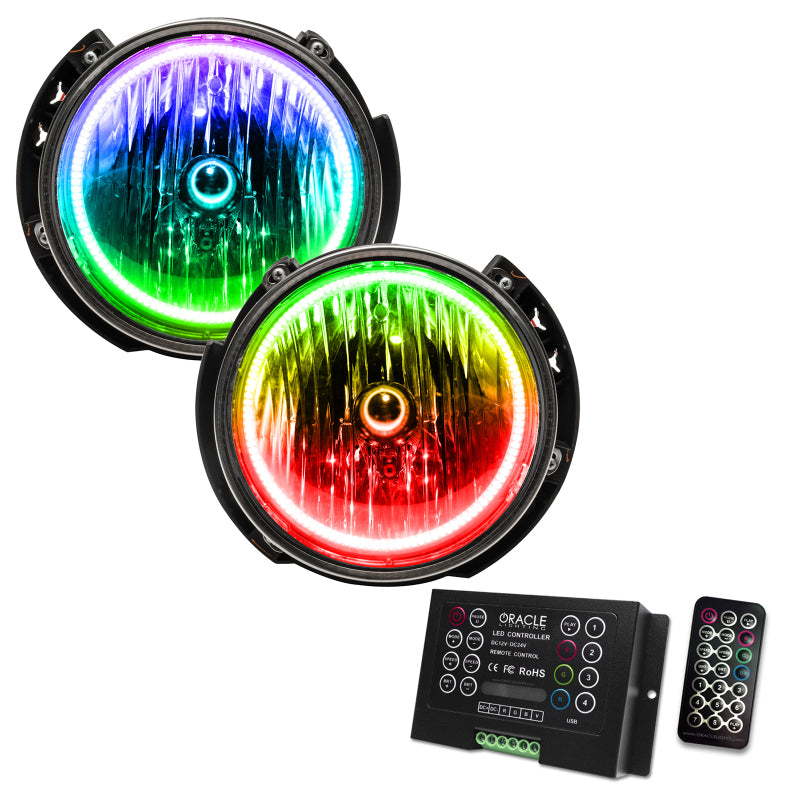 Oracle 07-16 Jeep Wrangler JK SMD HL - ColorSHIFT w/ 2.0 Controller SEE WARRANTY - 7079-333