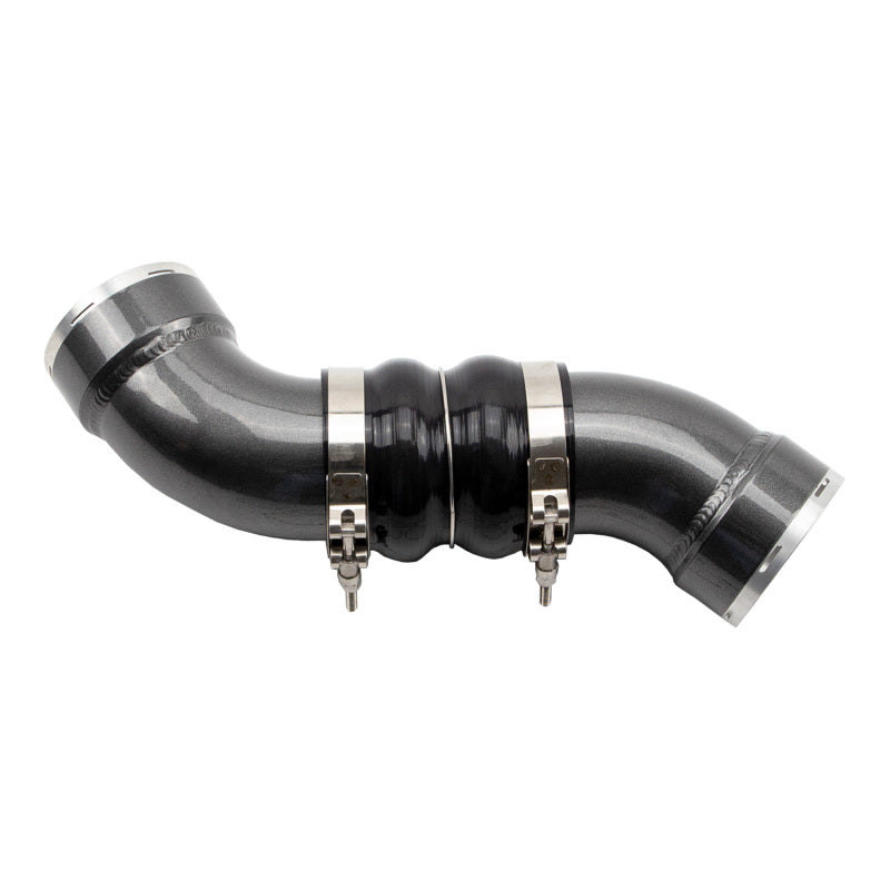 Wehrli 06-10 GM Duramax LBZ/LMM Passenger Side 3.5in Intercooler Pipe - Candy Red - WCF100367-CR