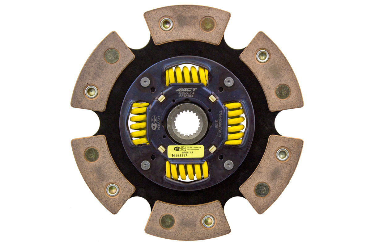 ACT 2007 Lotus Exige 6 Pad Sprung Race Disc - 6212103