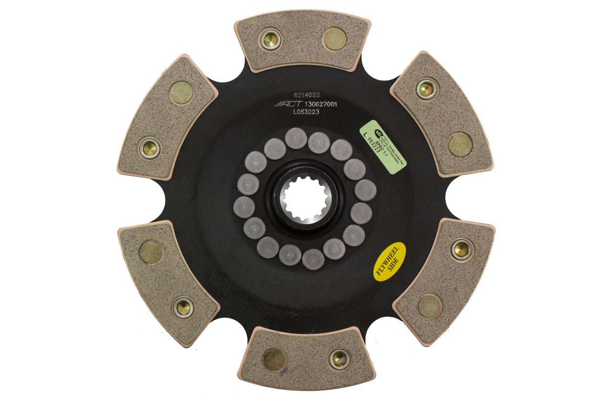 ACT 2002 Mini Cooper 6 Pad Rigid Race Disc - 6214022