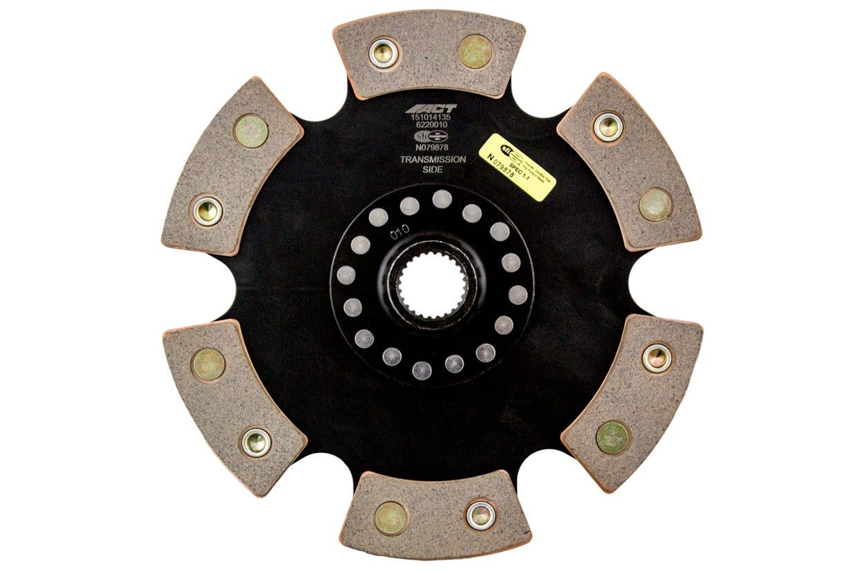 ACT 1992 Acura Integra 6 Pad Rigid Race Disc - 6220010