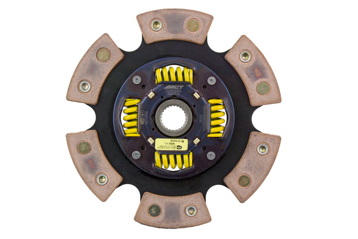 ACT 1990 Acura Integra 6 Pad Sprung Race Disc - 6220112