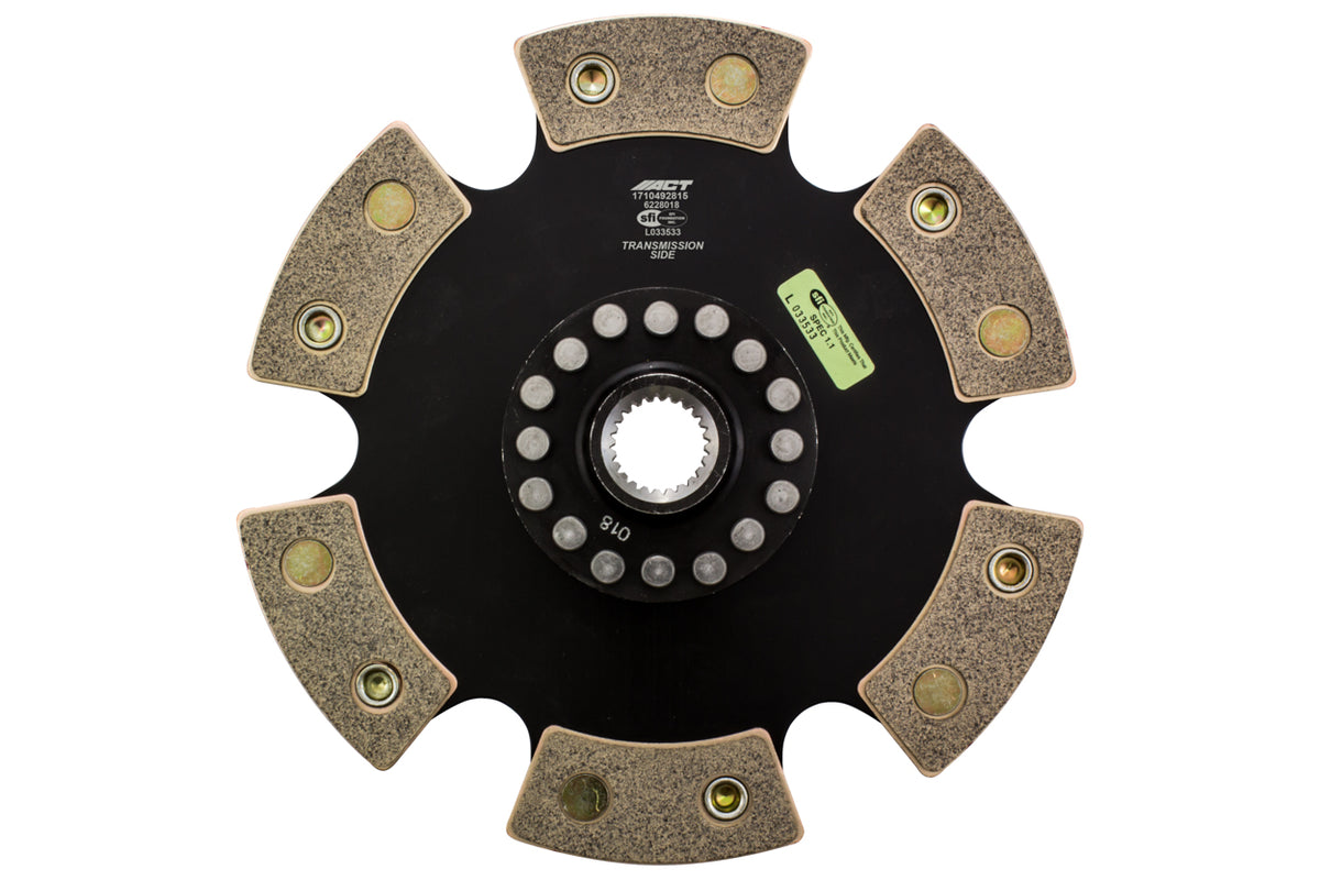 ACT 1994 Subaru Impreza 6 Pad Rigid Race Disc - 6224018