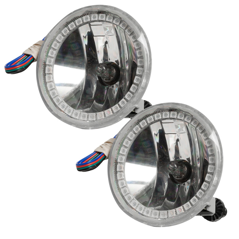 Oracle Lighting 07-13 GMC Yukon Pre-Assembled LED Halo Fog Lights -Amber SEE WARRANTY - 7057-005