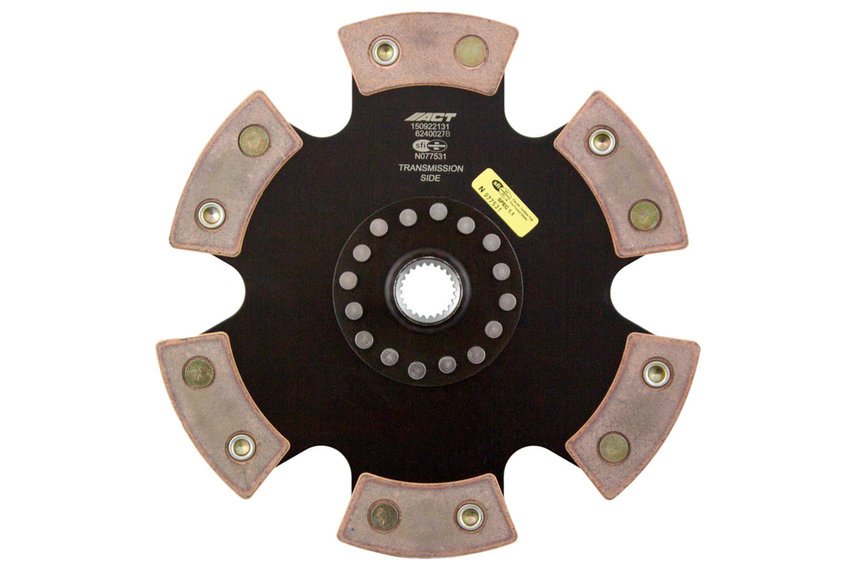 ACT 2006 Audi S4 6 Pad Rigid Race Disc - 6240027B