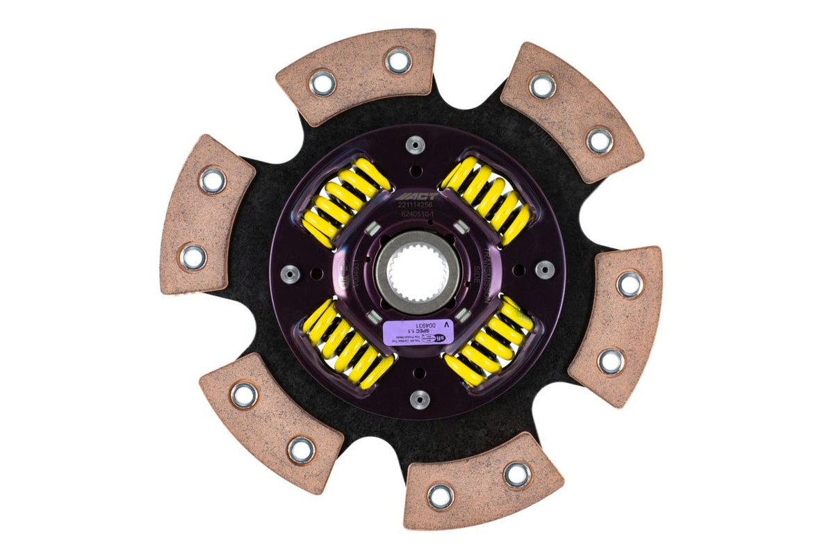 ACT Acura/Honda J30/J32 6 Pad Sprung Race Disc - 6240510-1