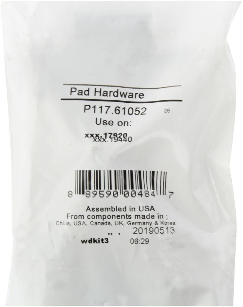 StopTech 15-18 Ford Mustang Front Street Brake Pads w/Shims & Hardware - 308.17920