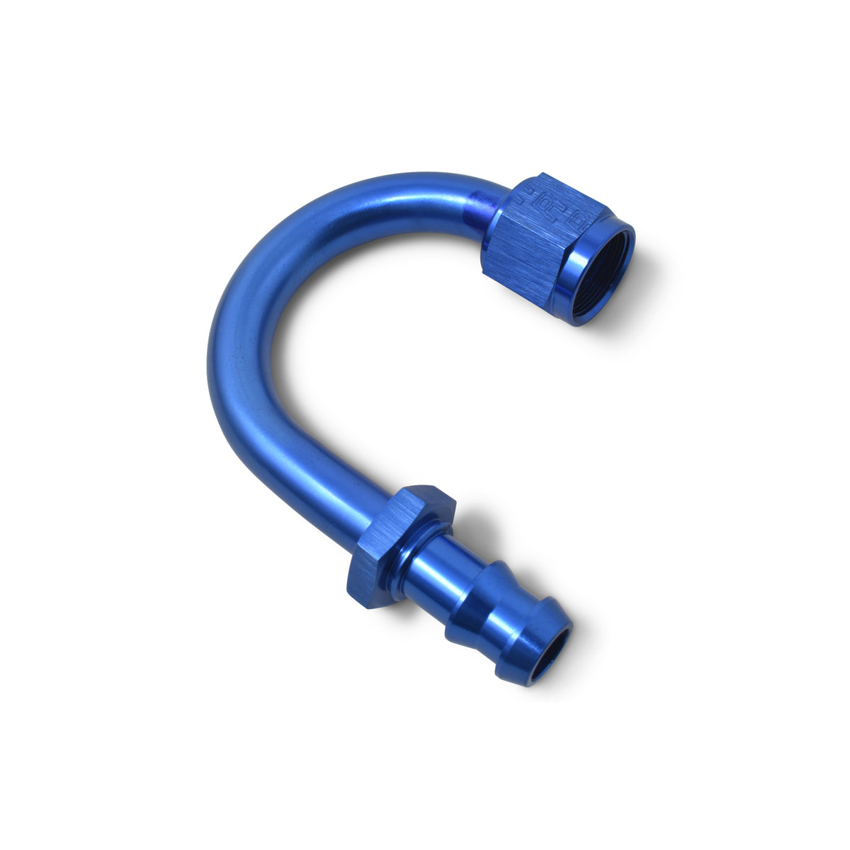 Russell Performance -8 AN Twist-Lok 180 Degree Hose End (1-1/4in Radius) - 624350