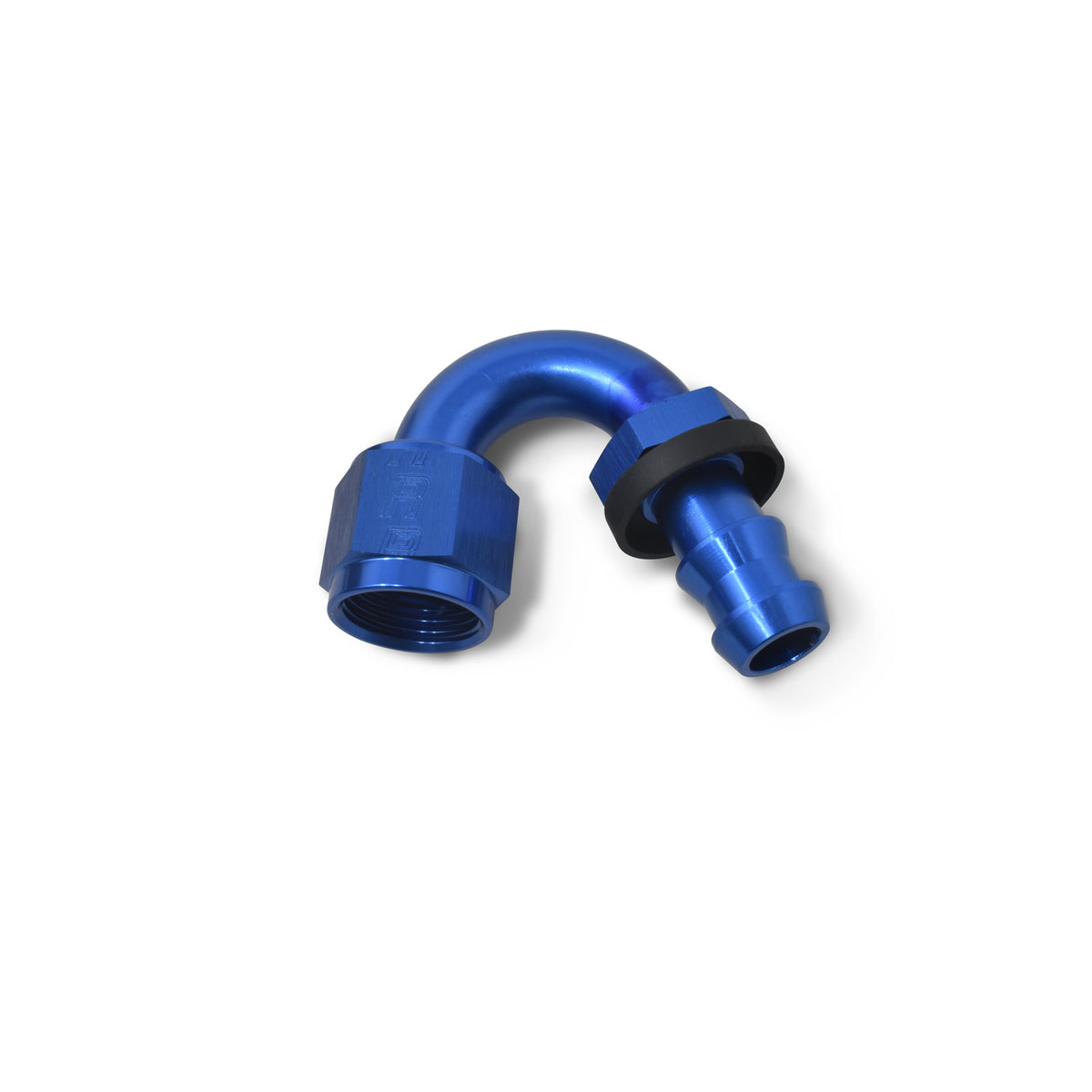 Russell Performance -8 AN Twist-Lok 150 Degree Hose End (3/4in Radius) - 626040