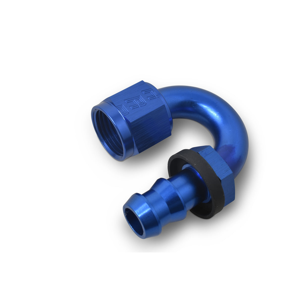Russell Performance -6 AN Twist-Lok 180 Degree Hose End (9/16in Radius) - 626060