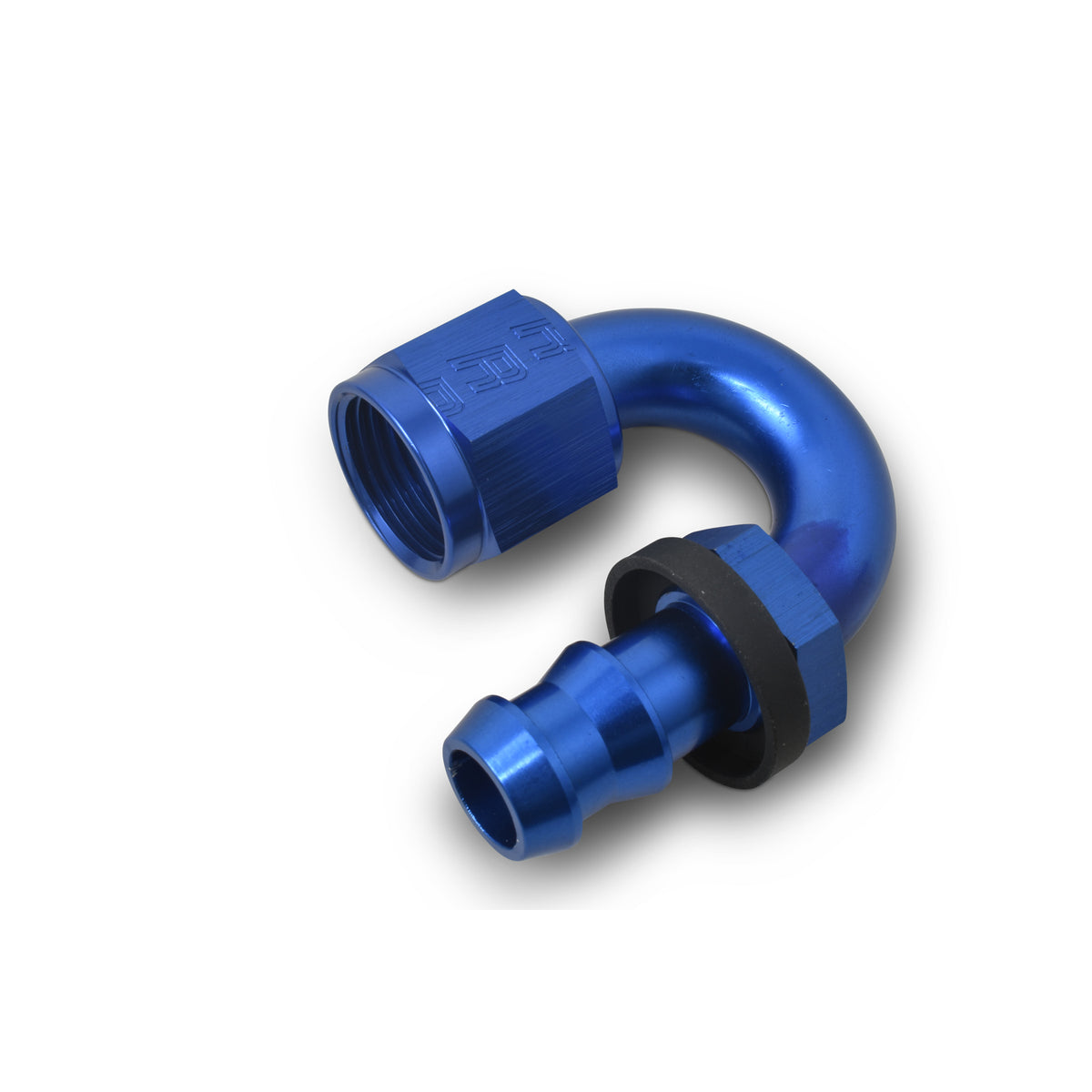Russell Performance -8 AN Twist-Lok 180 Degree Hose End (3/4in Radius) - 626070