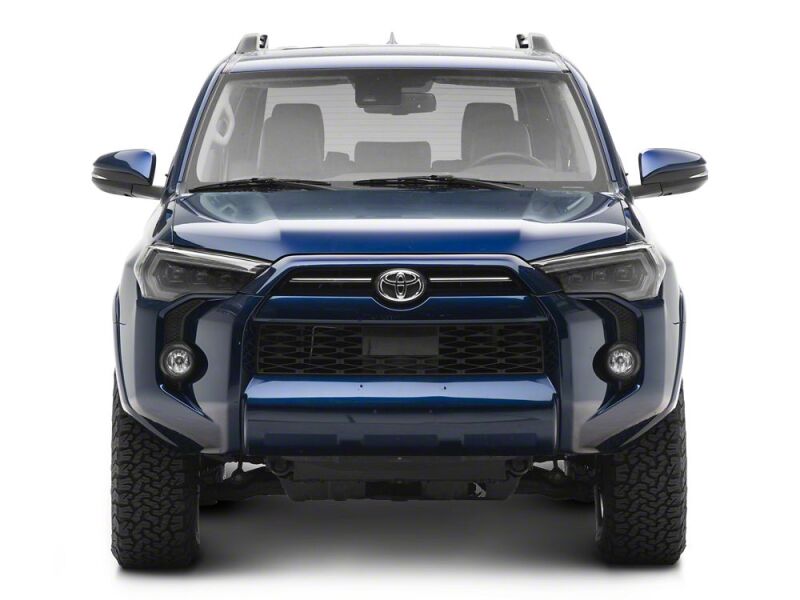 Raxiom 14-24 Toyota 4Runner CXR Series LED Headlights with Amber DRL- Black Housing- Clear Lens - TR33857 - close-up view 6