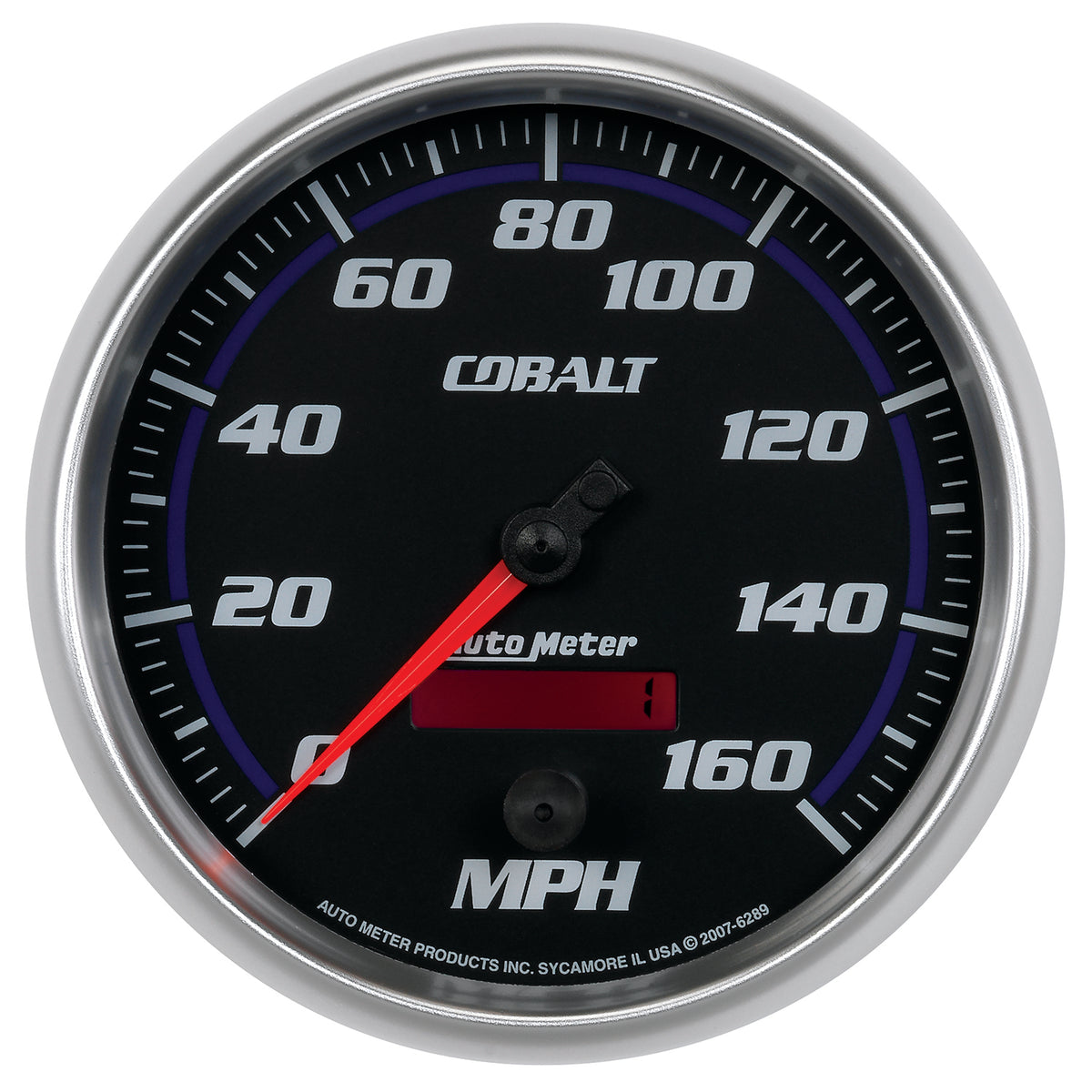 Autometer 67-72 GM Truck Billet Dash Panel - Tach/MPH Speedo/Oil Press/Water Temp/Volt - Cobalt - 7045-CB
