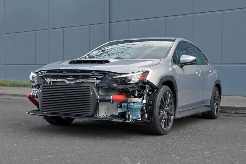 PERRIN 15-25 Subaru WRX/STI Large Size Front Mount Intercooler Core - Black - PSP-ITR-406BK
