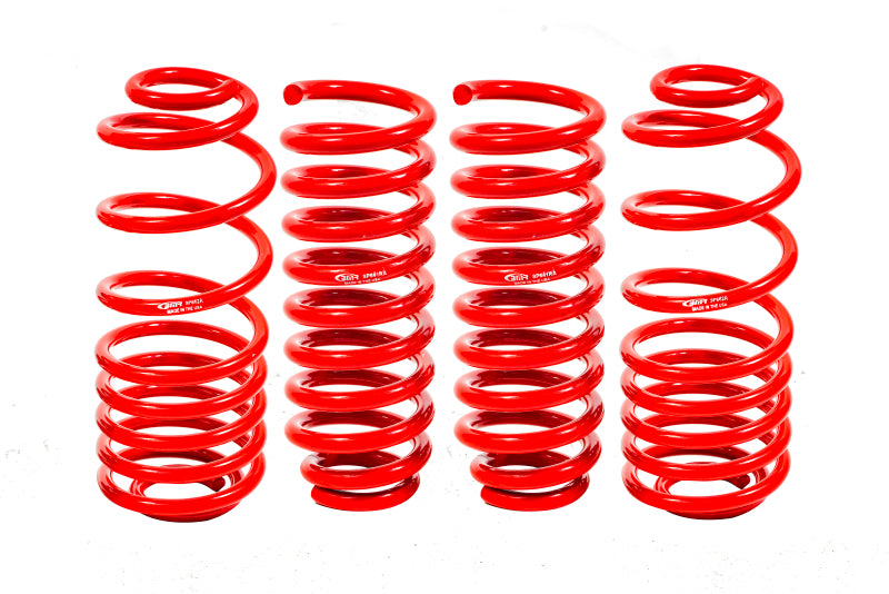BMR 02-09 Trailblazer Lower Springs Set of 4 2in-3in Drop Red - SP640R