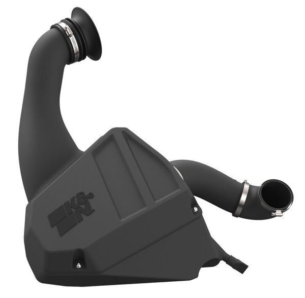 K&N 23-24 CAN-AM Maverick RX 999CC Aircharger - Cold Air Intake System - 63-1148 for 2024 Can-Am Maverick R - front view