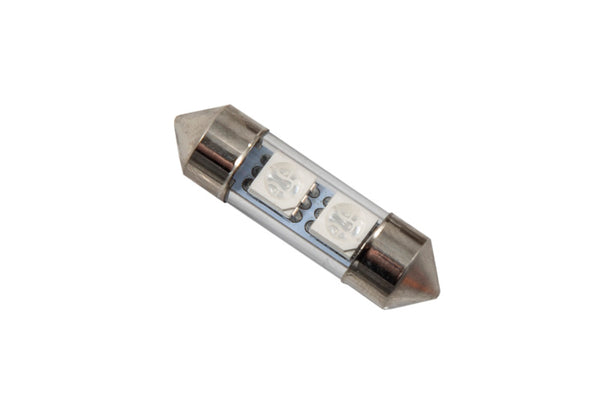 Diode Dynamics 31mm SMF2 LED Bulb - Red (Single) - DD0070S for 1991-2002 Acura NSX - front view