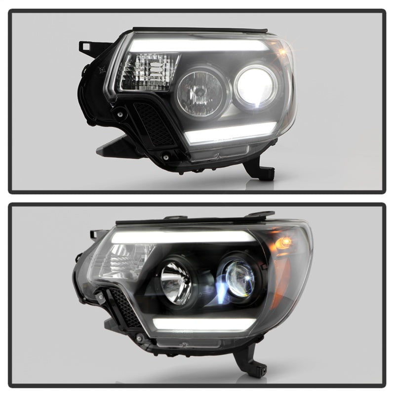 Spyder 12-15 Toyota Tacoma High-Power LED Module Headlights - 5088413