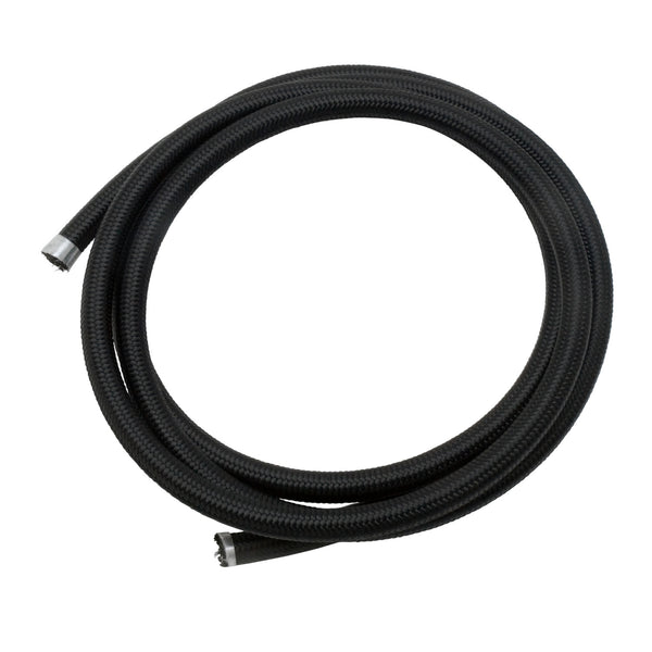 Russell Performance -10 AN ProClassic II Black Hose (Pre-Packaged 100 Foot Roll) - 630325 - front view