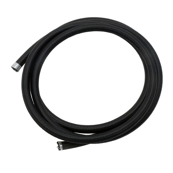 Russell Performance -10 AN ProClassic II Black Hose (Pre-Packaged 10 Foot Roll) - 632175 - front view