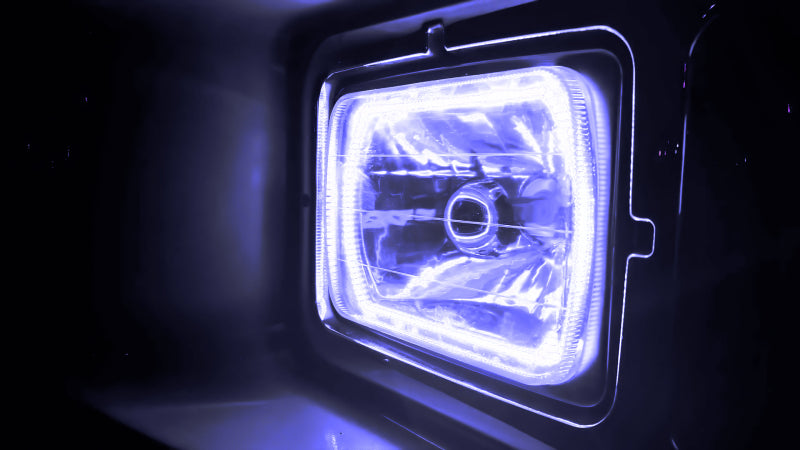 Oracle Pre-Installed Lights 7x6 IN. Sealed Beam - White Halo SEE WARRANTY - 6908-001