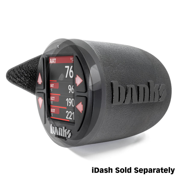 Banks Power 15-19 Chevy/GMC 2500/3500 iDash Stealth Pod Mount - Single Gauge - 63349