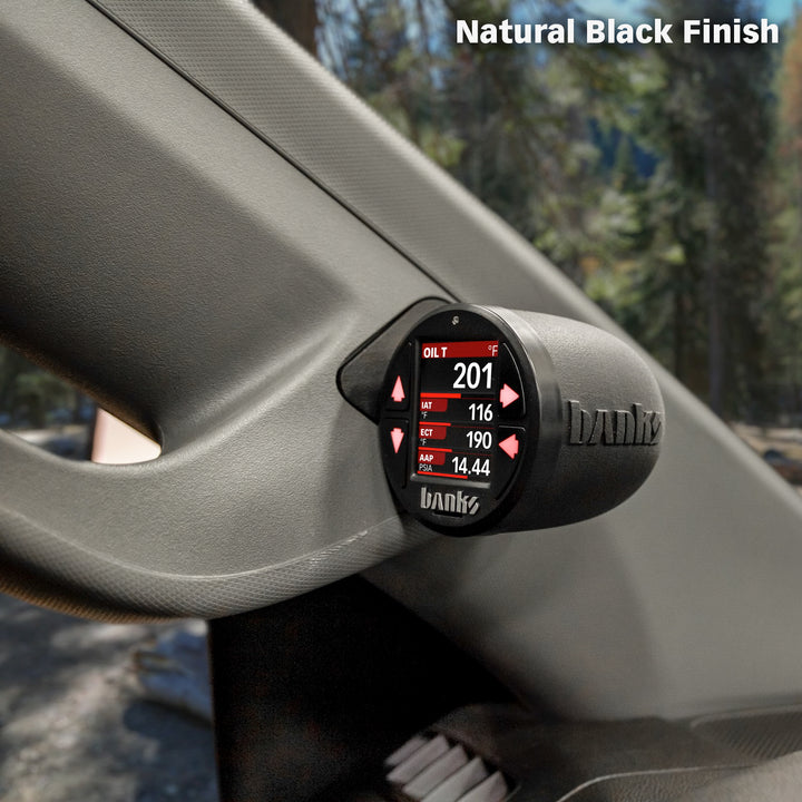 Banks Power 19-21 Chevy/GMC 1500 20-22 Chevy/GMC 2500/3500 iDash Stealth Pod Mount - Single Gauge - 63359