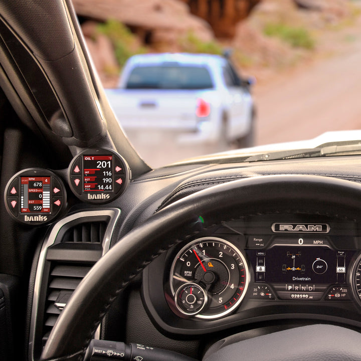Banks Power 19-24 RAM 2500/3500 Gauge Pod Kit - Dual Gauge - 63364