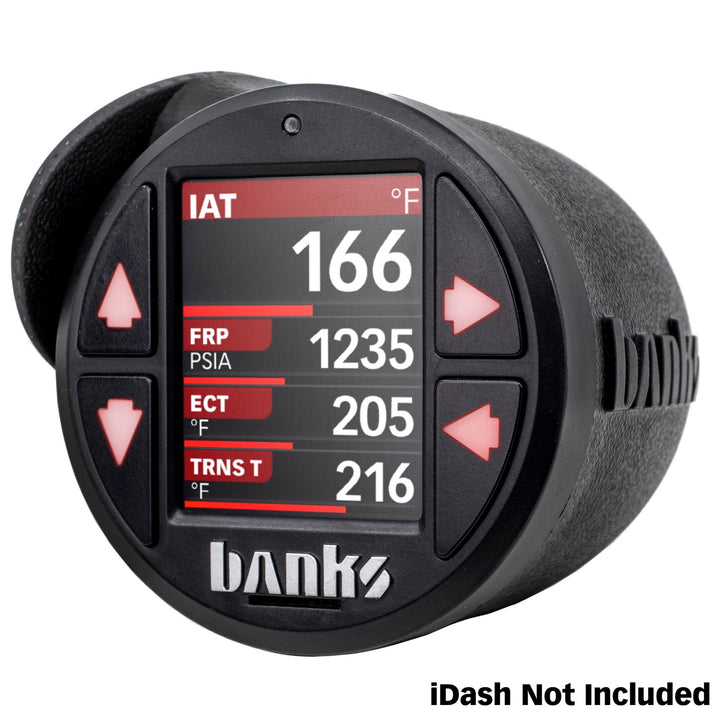 Banks Power 16-23 Toyota Tacoma - iDash Stealth Single Gauge Pod Kit - 63372