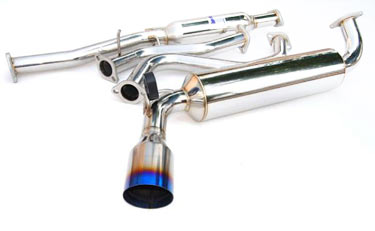 Invidia 88-91 Civic EF9 3DR 60mm (101mm tip) Titanium Tip Cat-back Exhaust - HS88HC3GTT