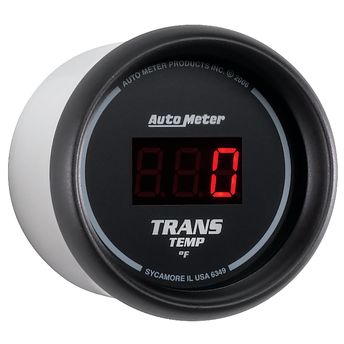 Autometer Z Series 52mm Black Digital 0-300 Deg F Transmission Temperature Gauge - 6349
