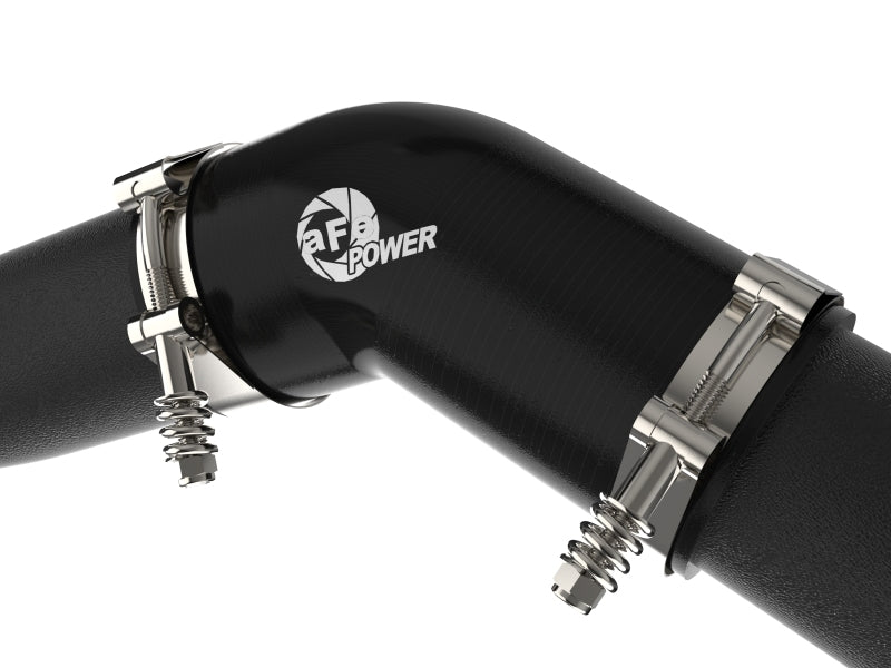 aFe RAM 1500 20-22 V6-3.0L (td) BladeRunner 3 IN Aluminum Cold Charge Pipe Black - 46-20599-B