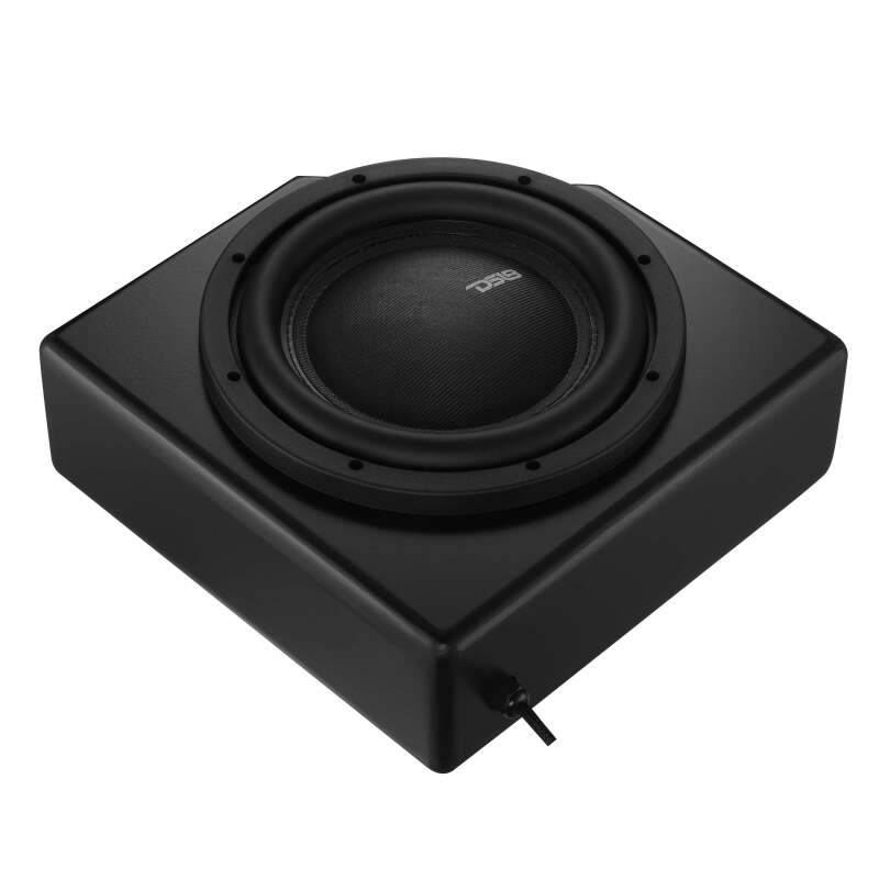 DS18 Loaded 10in Sub Encl Sealed Box IP65 Waterproof Rating IXS10.4D Incl 2017+ Back Driver Side - CA-X3BASS10LD/DB - rear view