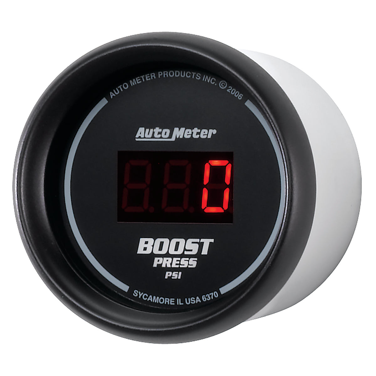 Autometer SportComp 52mm Digital 0-60 PSI Boost Gauge - 6370