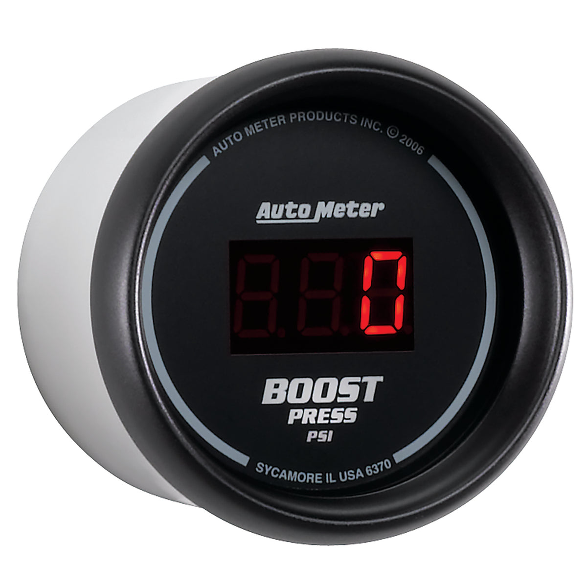 Autometer SportComp 52mm Digital 0-60 PSI Boost Gauge - 6370