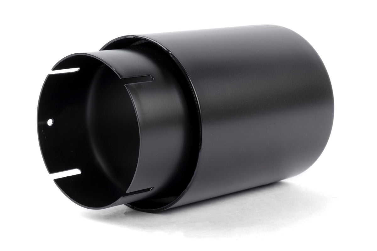 Dinan - Double-Walled 4" Clamp-On Exhaust Tip (Black Ceramic) - D663-0574-BOX