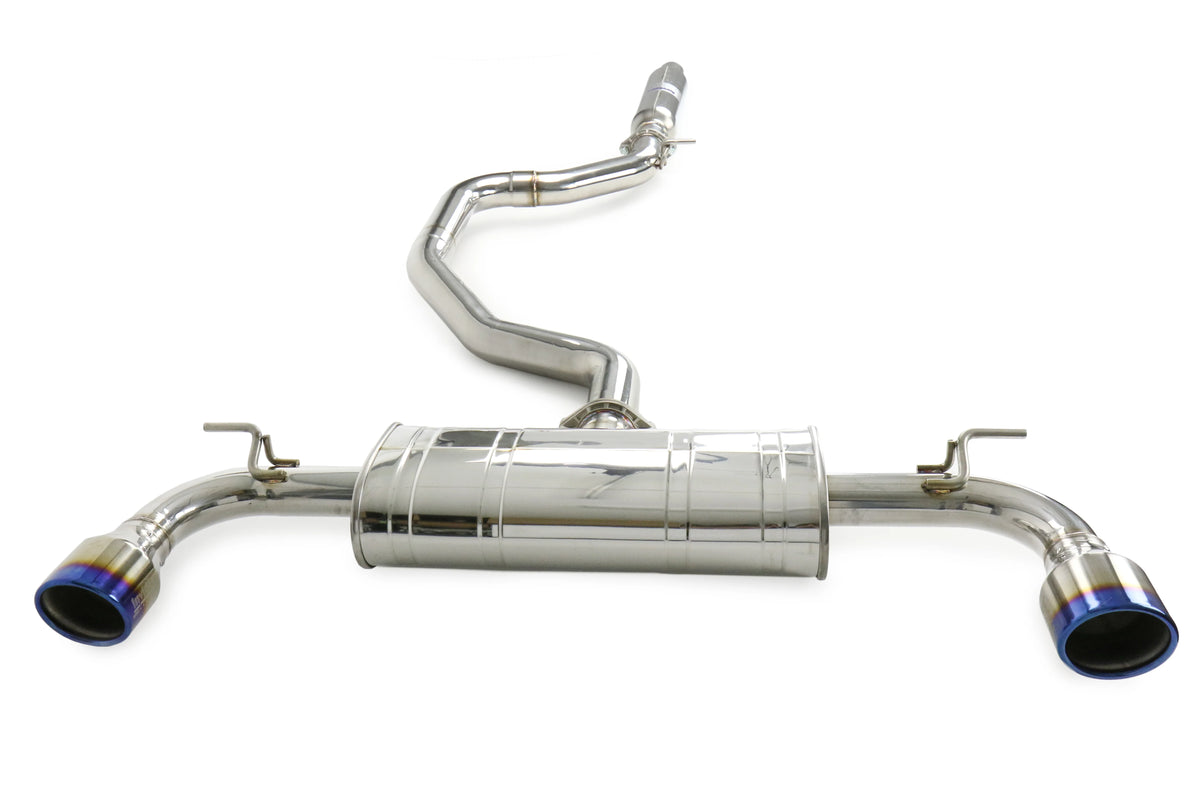 Invidia 15+ VW Golf GTI Q300 Rolled Titanium Tip Cat-Back Exhaust - HS13GF7G3T