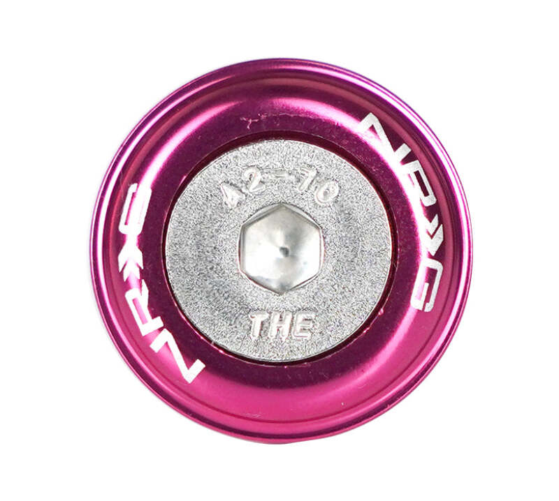 NRG Fender Washer Kit w/ Rivets For Plastic (Pink) - Set of 10 - FW-110PK - front view