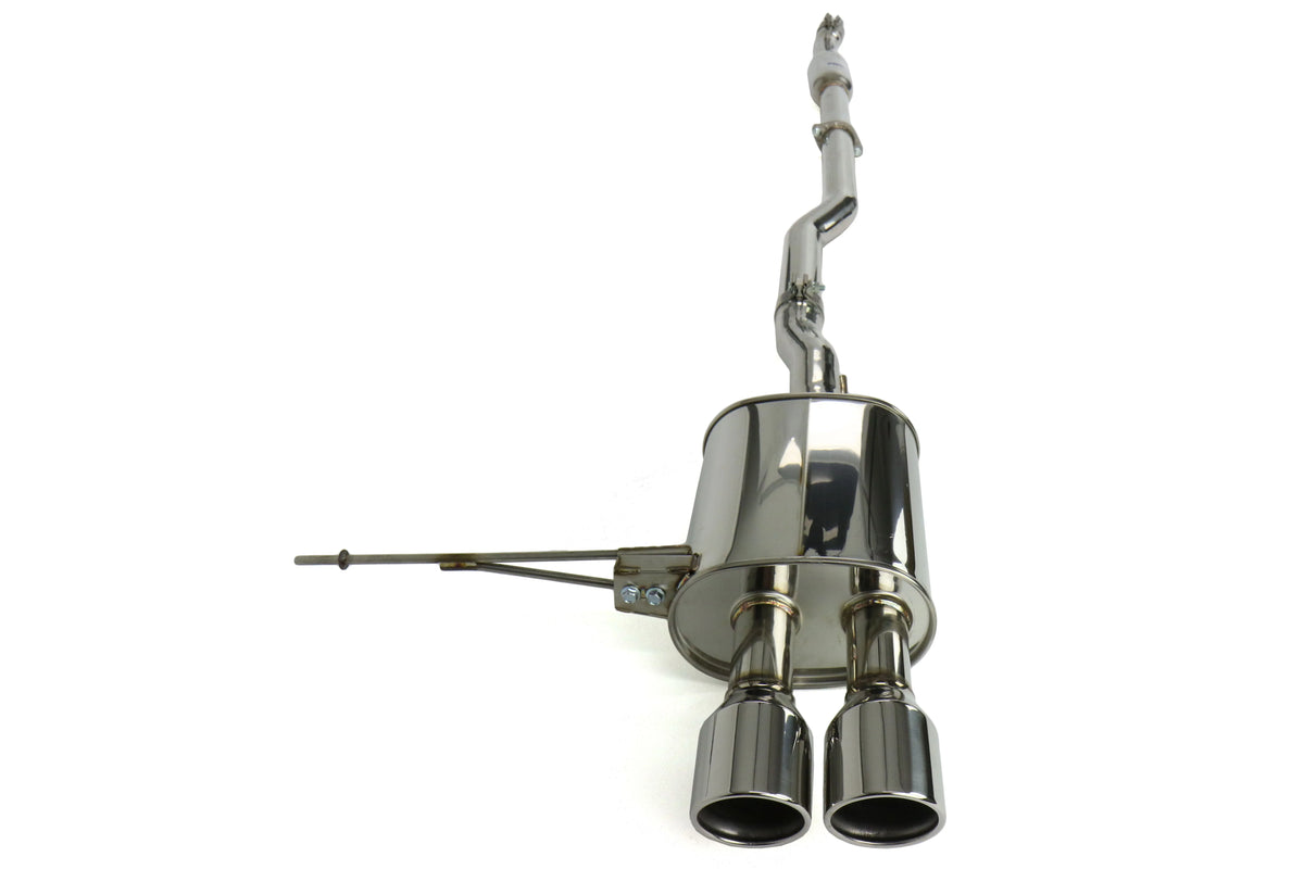 Invidia 14+ Mini Cooper S Q300 w/ Rolled Stainless Steel Tips Cat-Back Exhaust - HS14MCSG3S