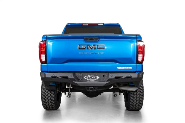 ADD 2020+ Chevy/GMC 1500 Black Label Rear Bumper - R14020NA0103 for 2022-2025 Chevrolet Silverado 1500 - front view