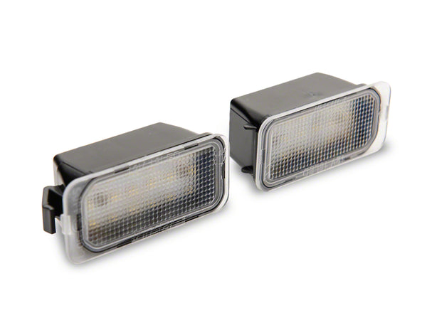 Raxiom 19-23 Ford Ranger Axial Series LED License Plate Lamps - FR7412 for 2019-2025 Ford Ranger - front view