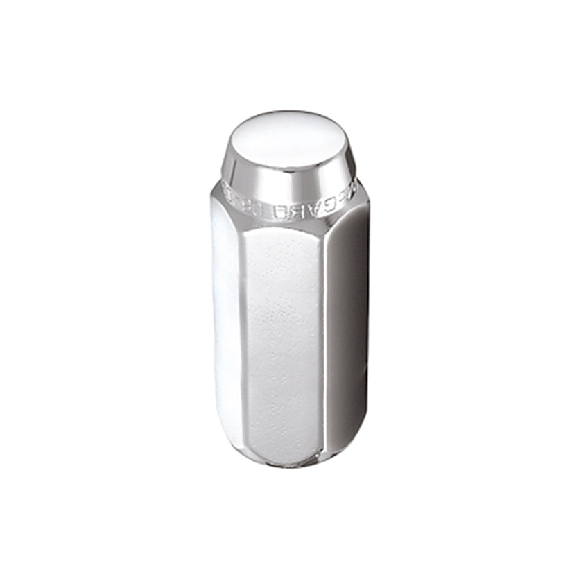 McGard Hex Lug Nut (Cone Seat) M14X1.5 / 22mm Hex / 1.945in. Length (4-Pack) - Chrome - 64014