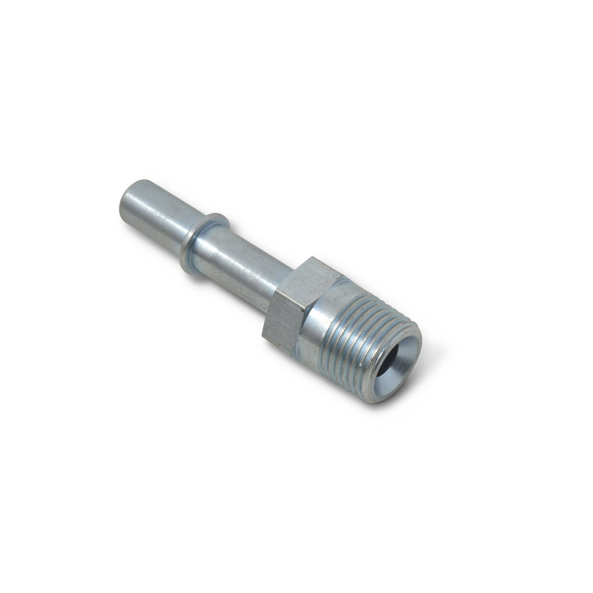 Russell Performance EFI Adapter Fitting 3/8 NPT MALE TO 3/8in SAE Quick Disc Male Zinc - 640690