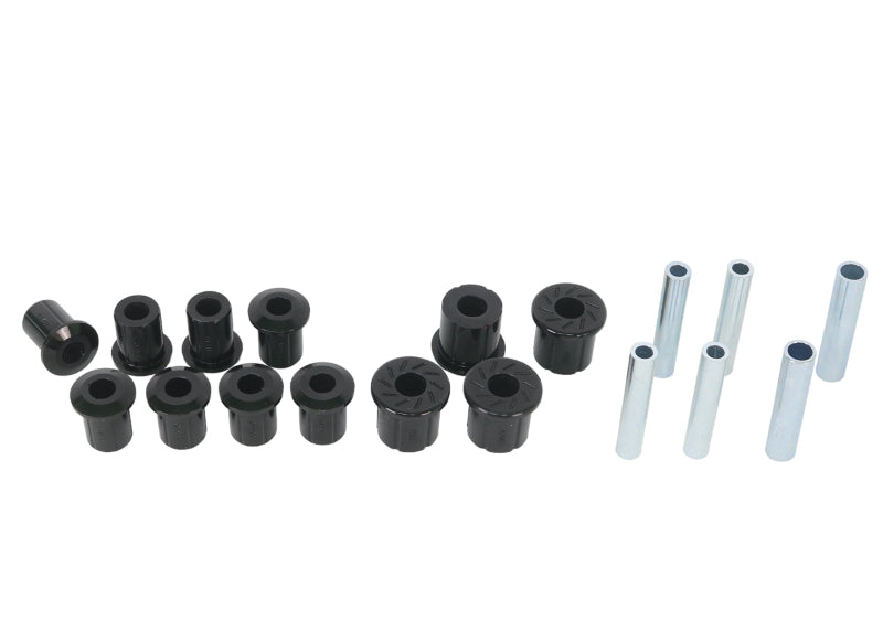 Whiteline 1971-1974 Chevrolet Blazer Front Leaf Spring Bushings - for use w/ Stock Springs - W73476