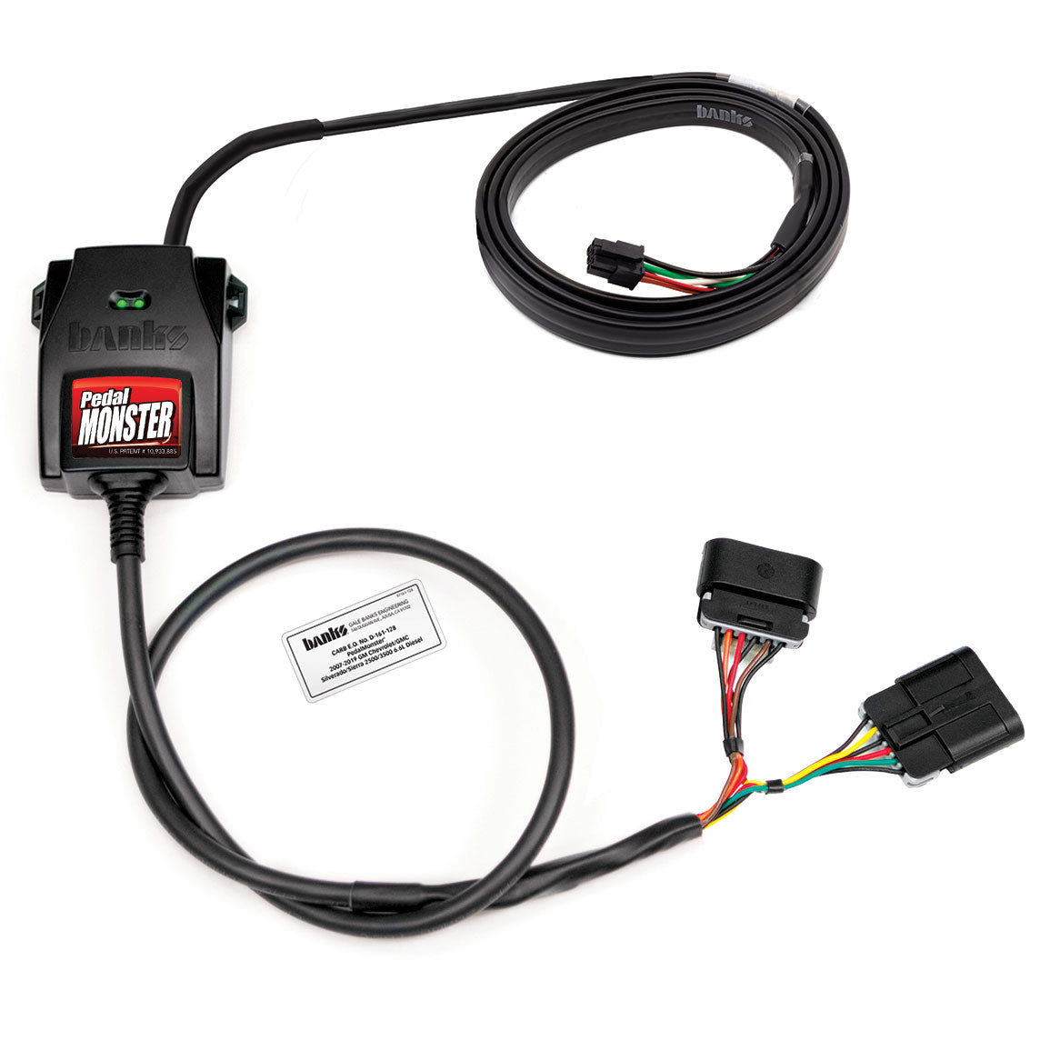 Banks Power Pedal Monster Throttle Sensitivity Booster for Use w/ Exst. iDash - 07.5-19 GM 2500/3500 - 64321-C