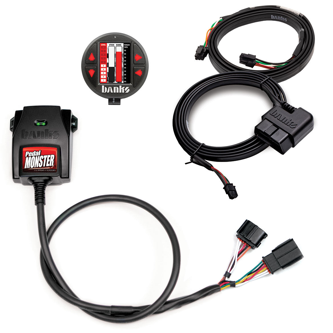 Banks Power Pedal Monster Kit Sumitomo TS 025 Sealed Series 6-Way With iDash Data Pro - 64328-P